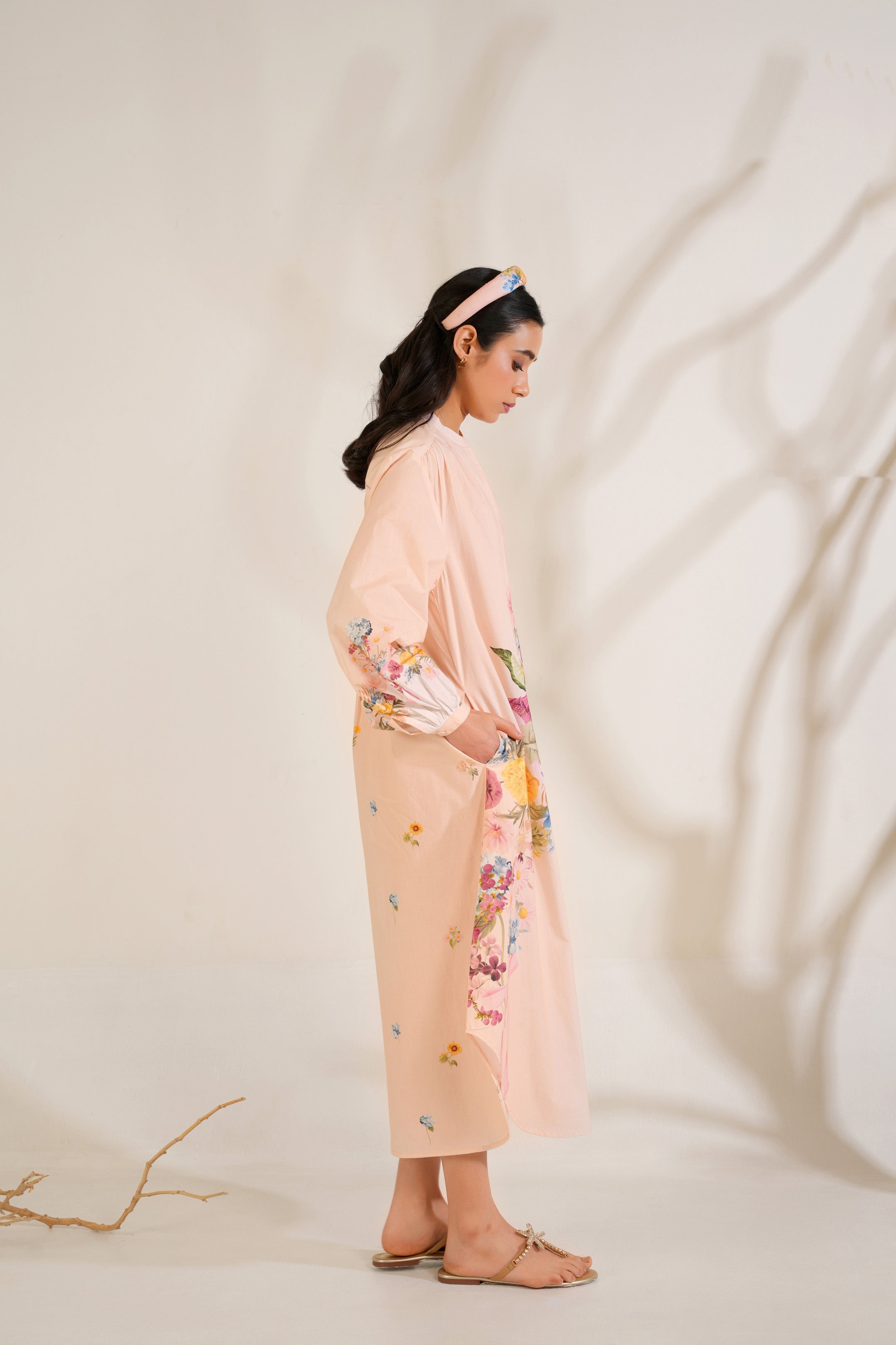 English Summer Shirt Dress Co-ord Set