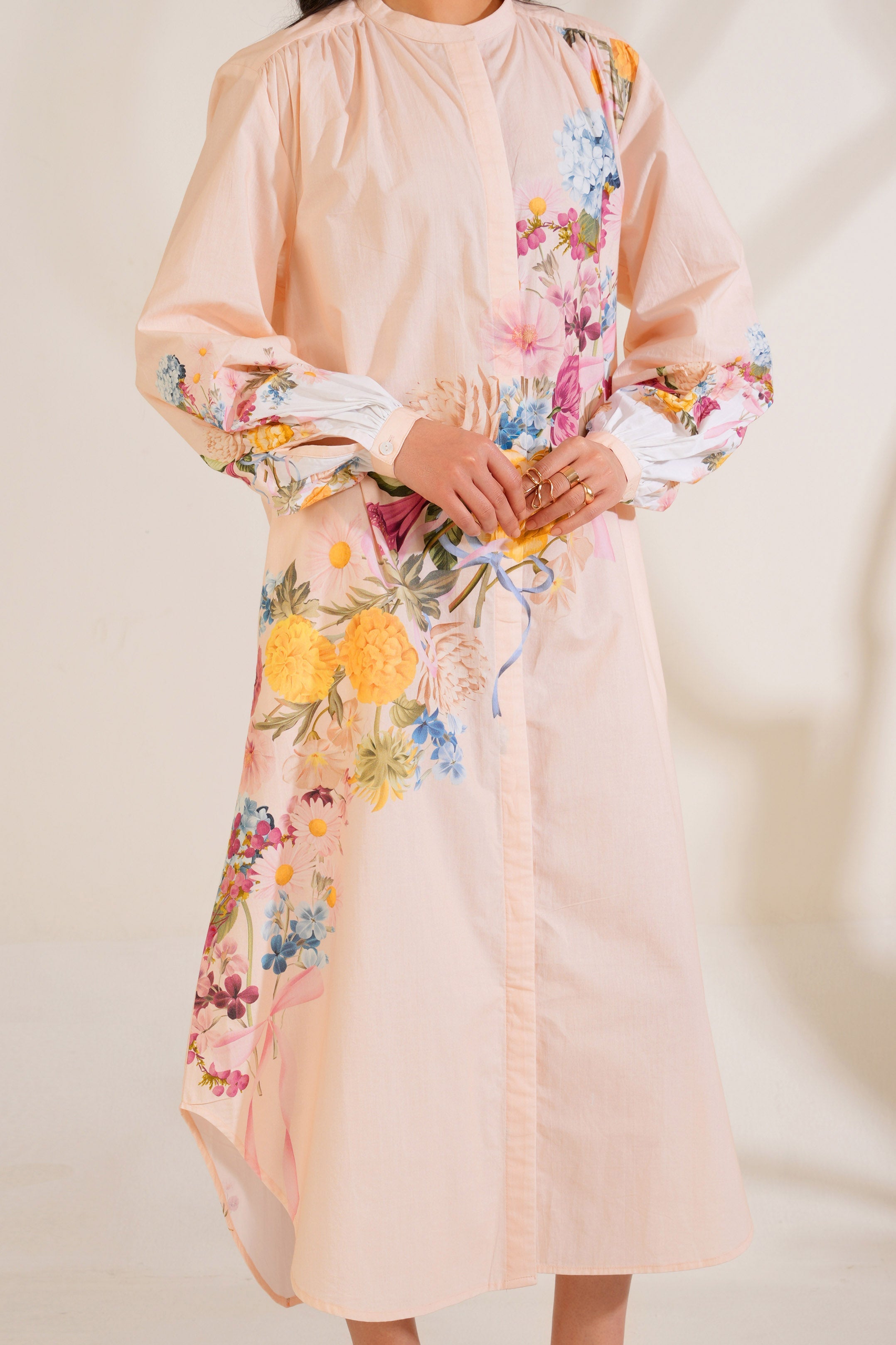 English Summer Shirt Dress