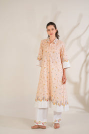 Soft Bloom Kurta Set