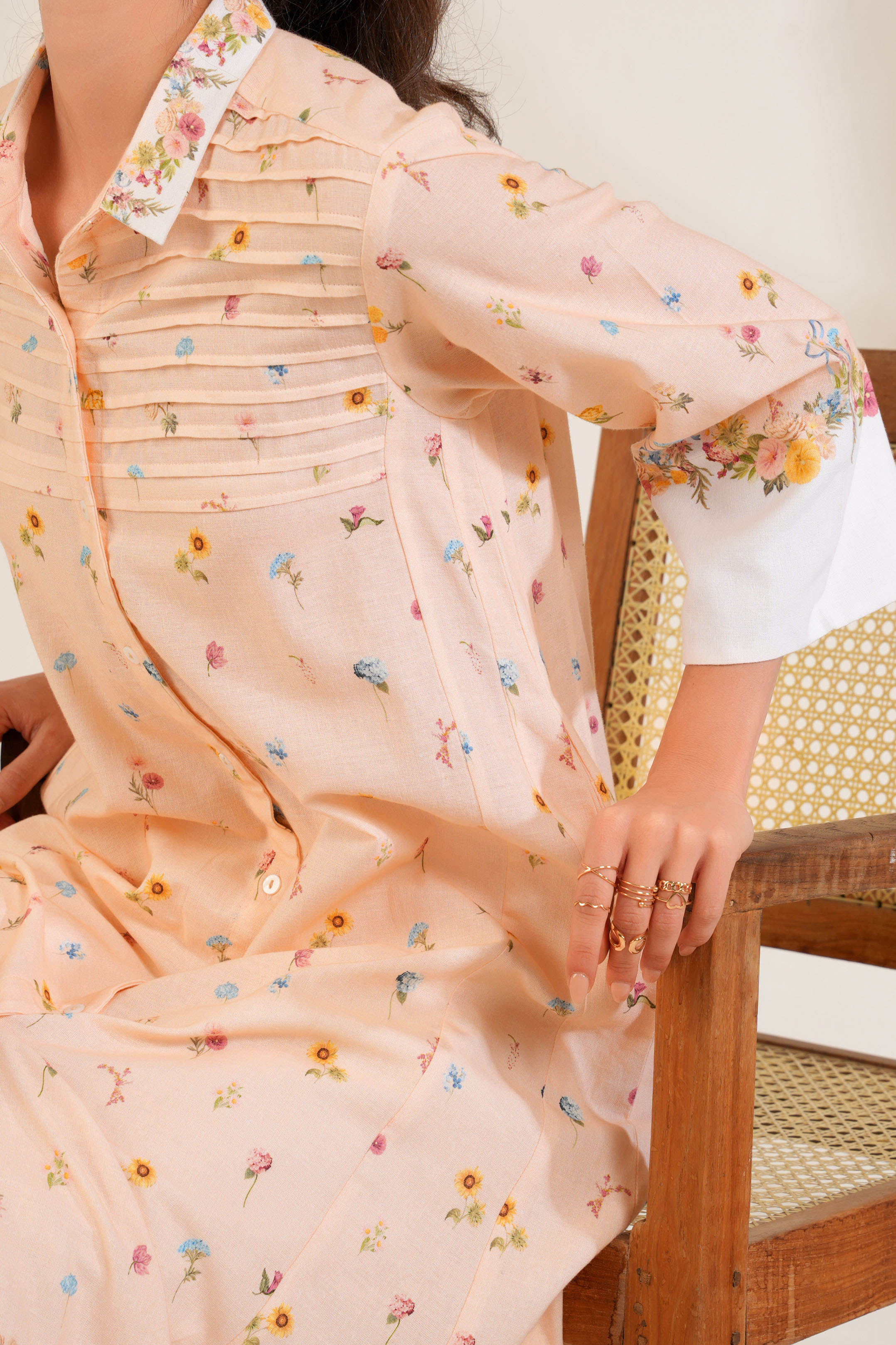 Soft Bloom Kurta Set