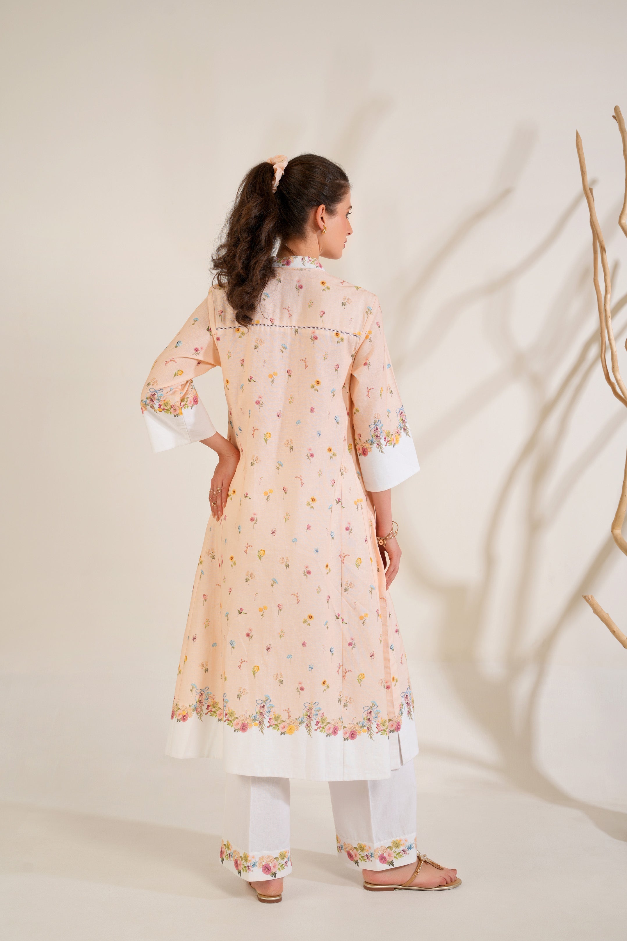 Soft Bloom Kurta Set