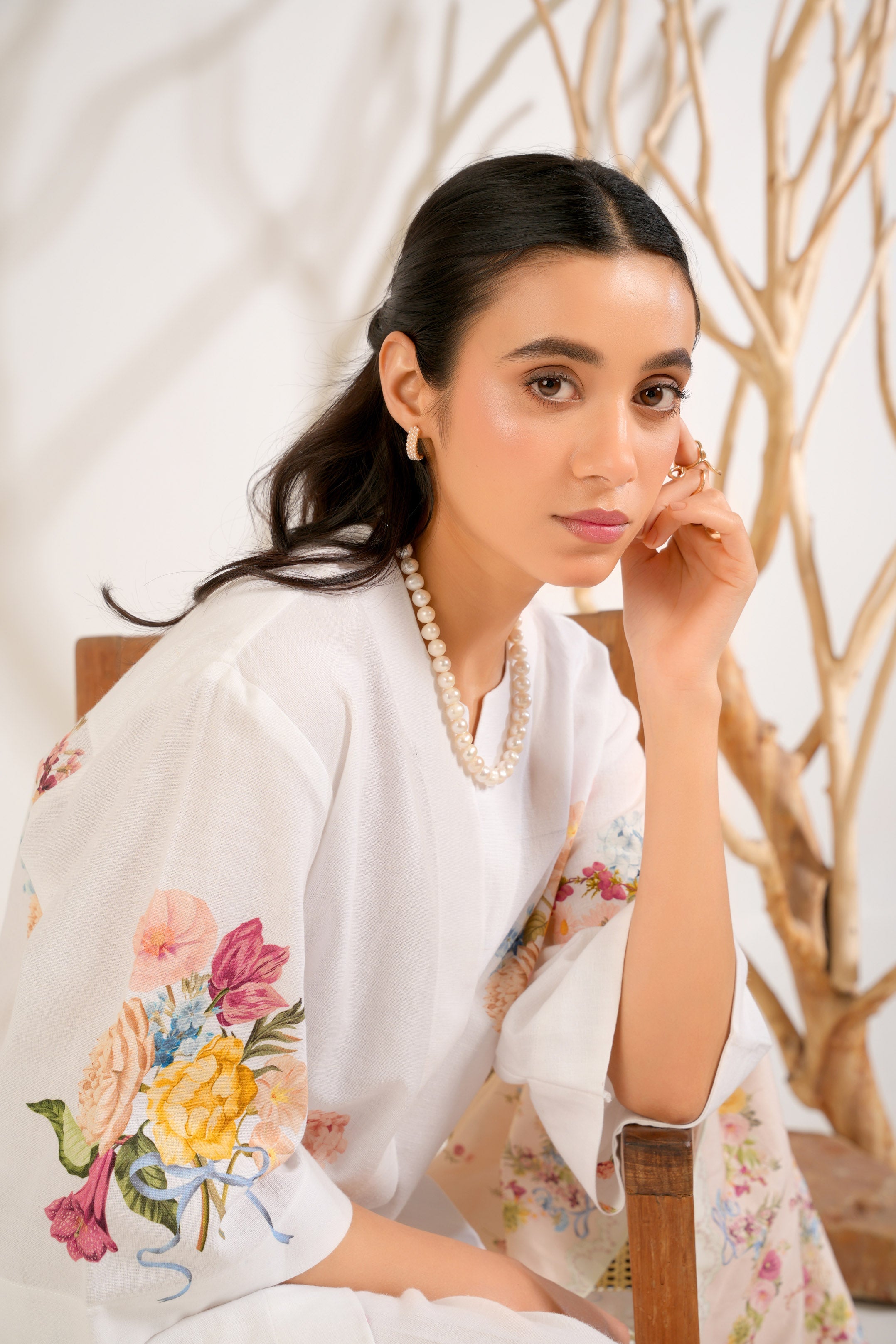Summer Love Kurta Shirt Set