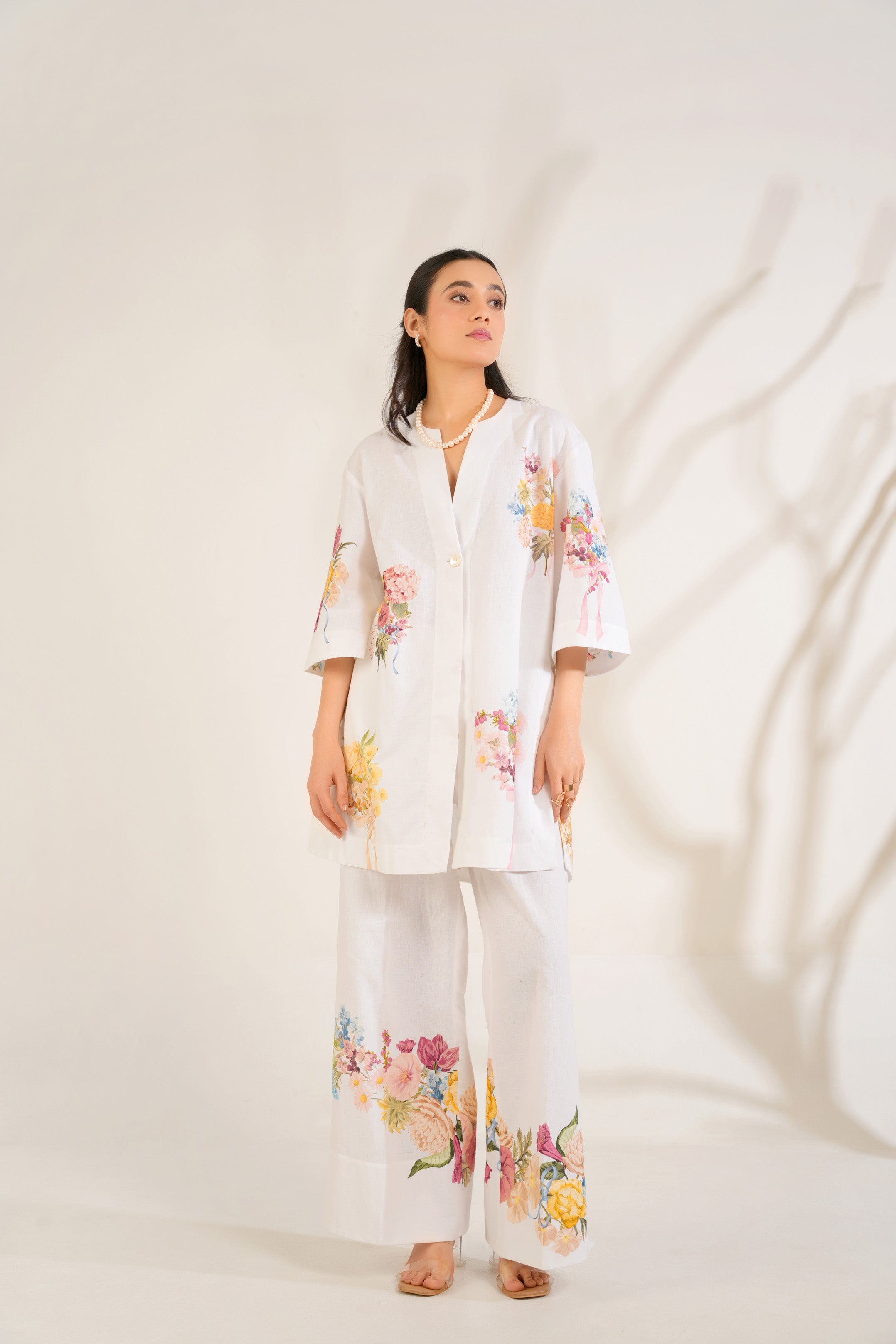 Summer Love Kurta Shirt Set