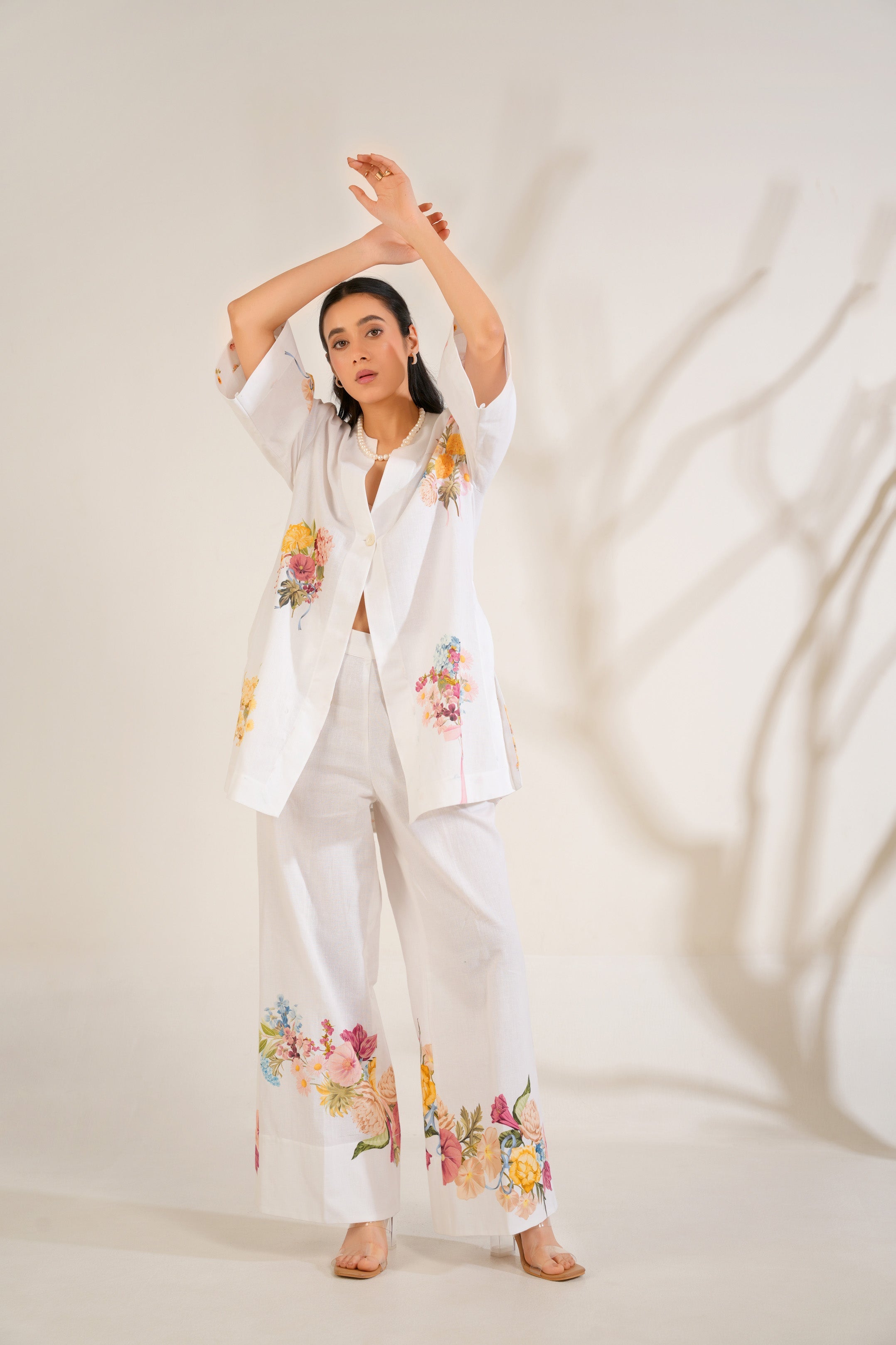 Summer Love Kurta Shirt Set