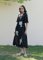 Paige Midi Dress Black