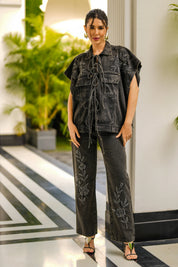 Reyna Denim Co-ord Set