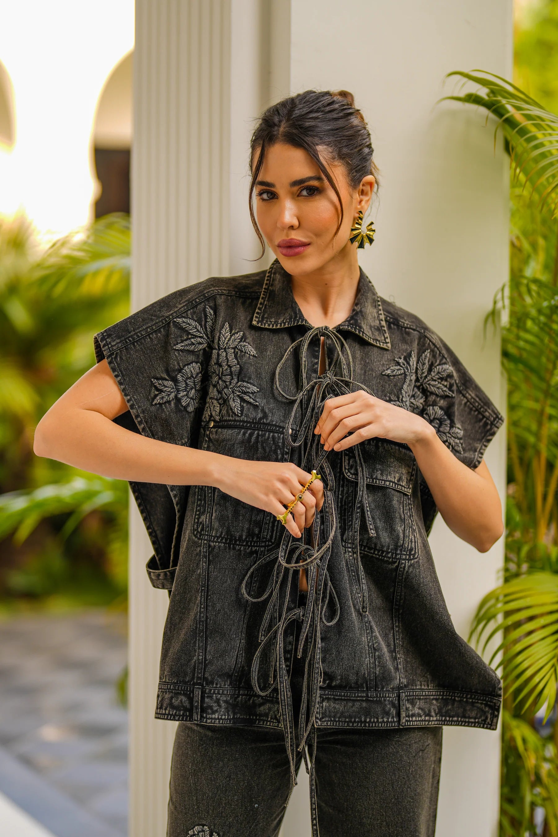 Reyna Denim Co-ord Set