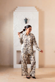 Noble Grounds Embellished Co-ord Set