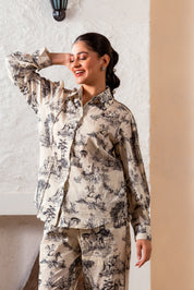 Noble Grounds Embellished Co-ord Set