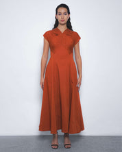 Brillo Flame Dress