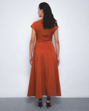 Brillo Flame Dress