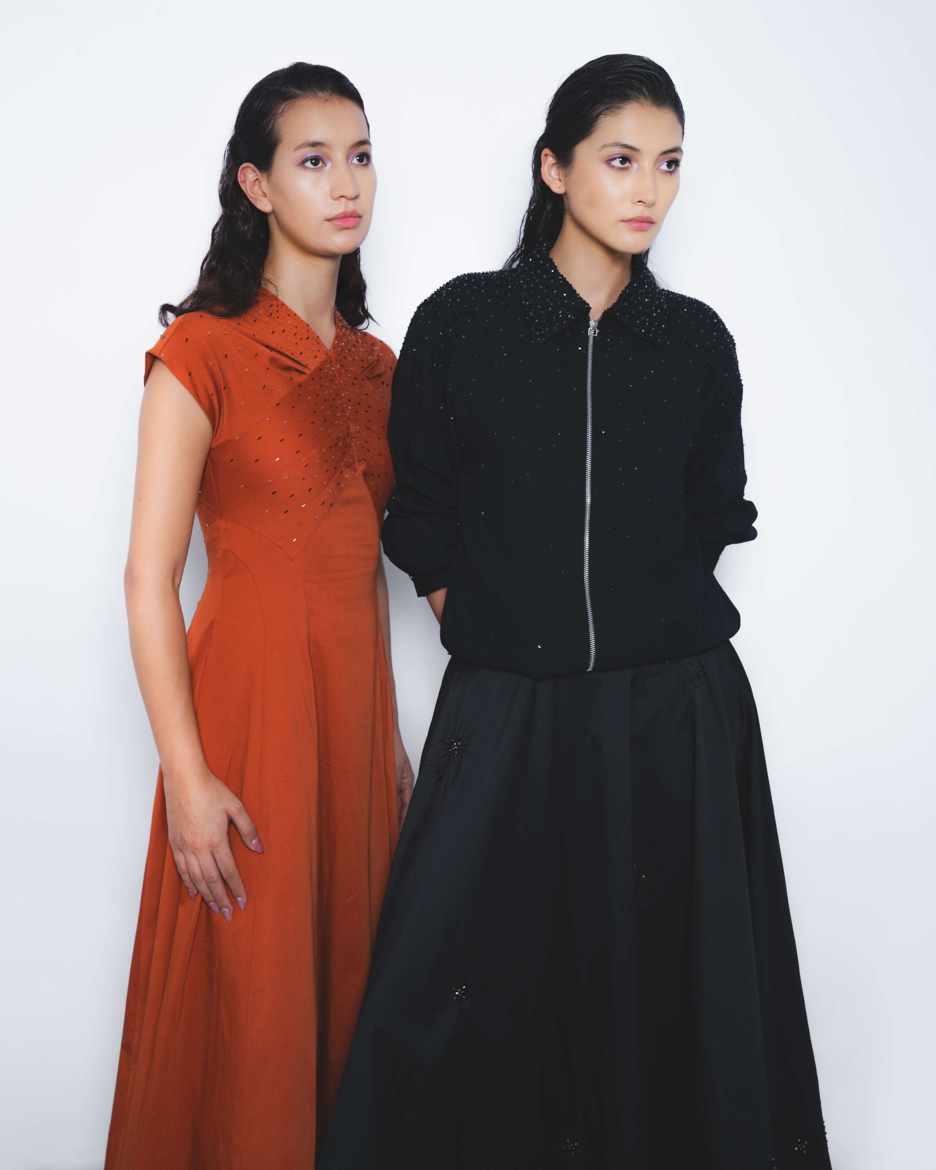 Brillo Flame Dress