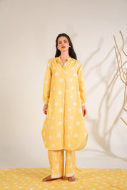 Marigold Shirt Dress Co-ord Set