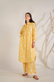 Marigold Shirt Dress Co-ord Set