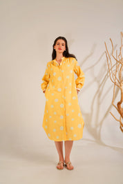Marigold Shirt Dress