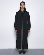 Elian Crepe Shirt Dress