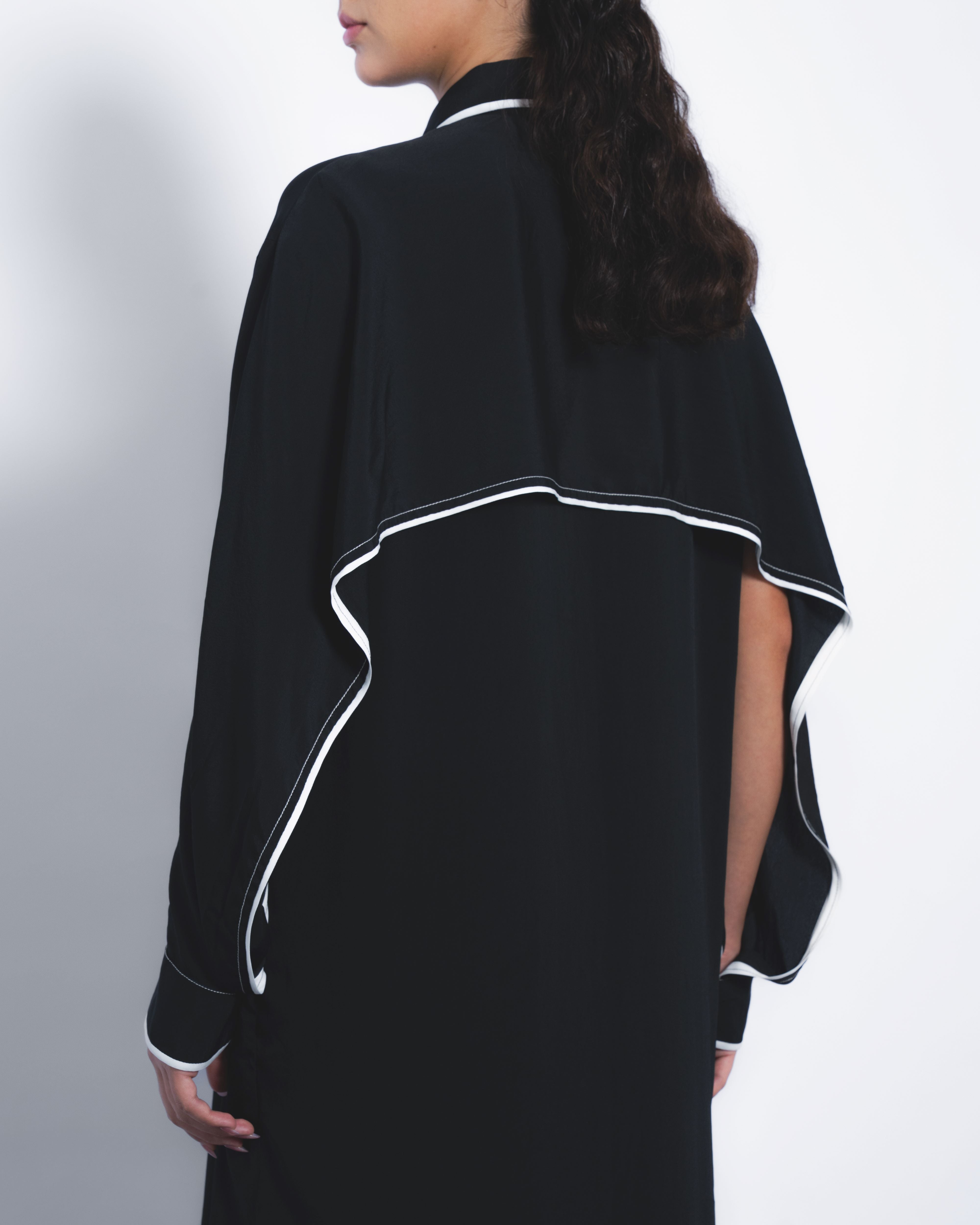 Elian Crepe Shirt Dress