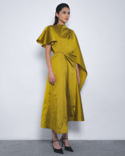 Velo Draped Dress