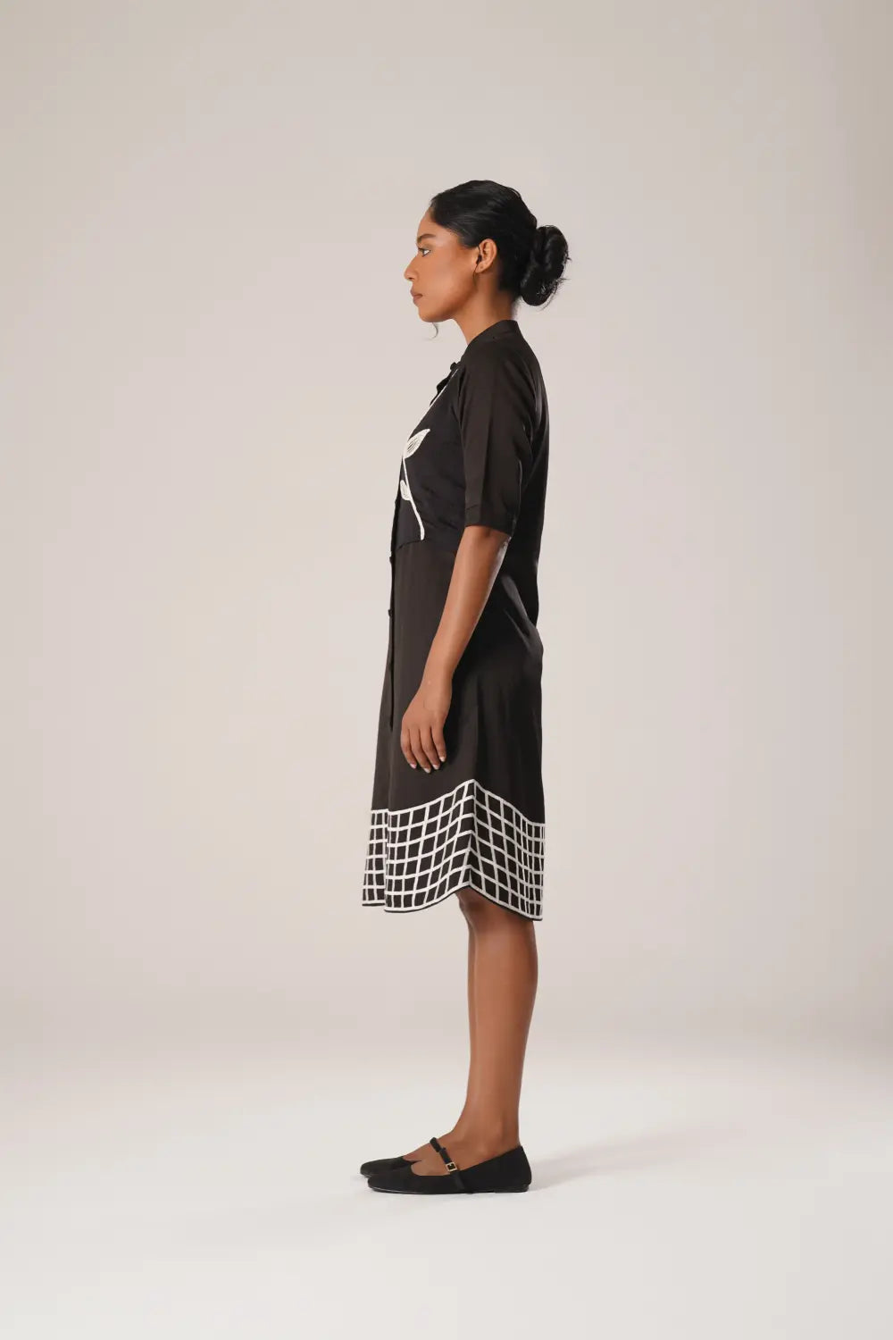 Leafline Shirt Dress