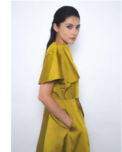 Velo Draped Dress