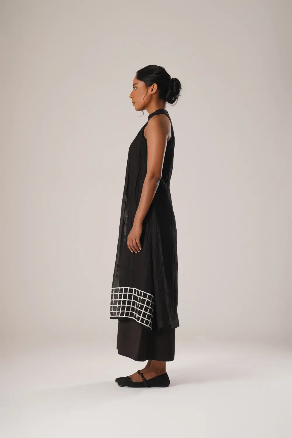 Windowleaf Halter Dress