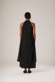 Windowleaf Halter Dress
