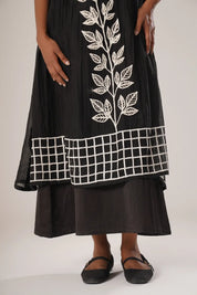 Windowleaf Halter Dress