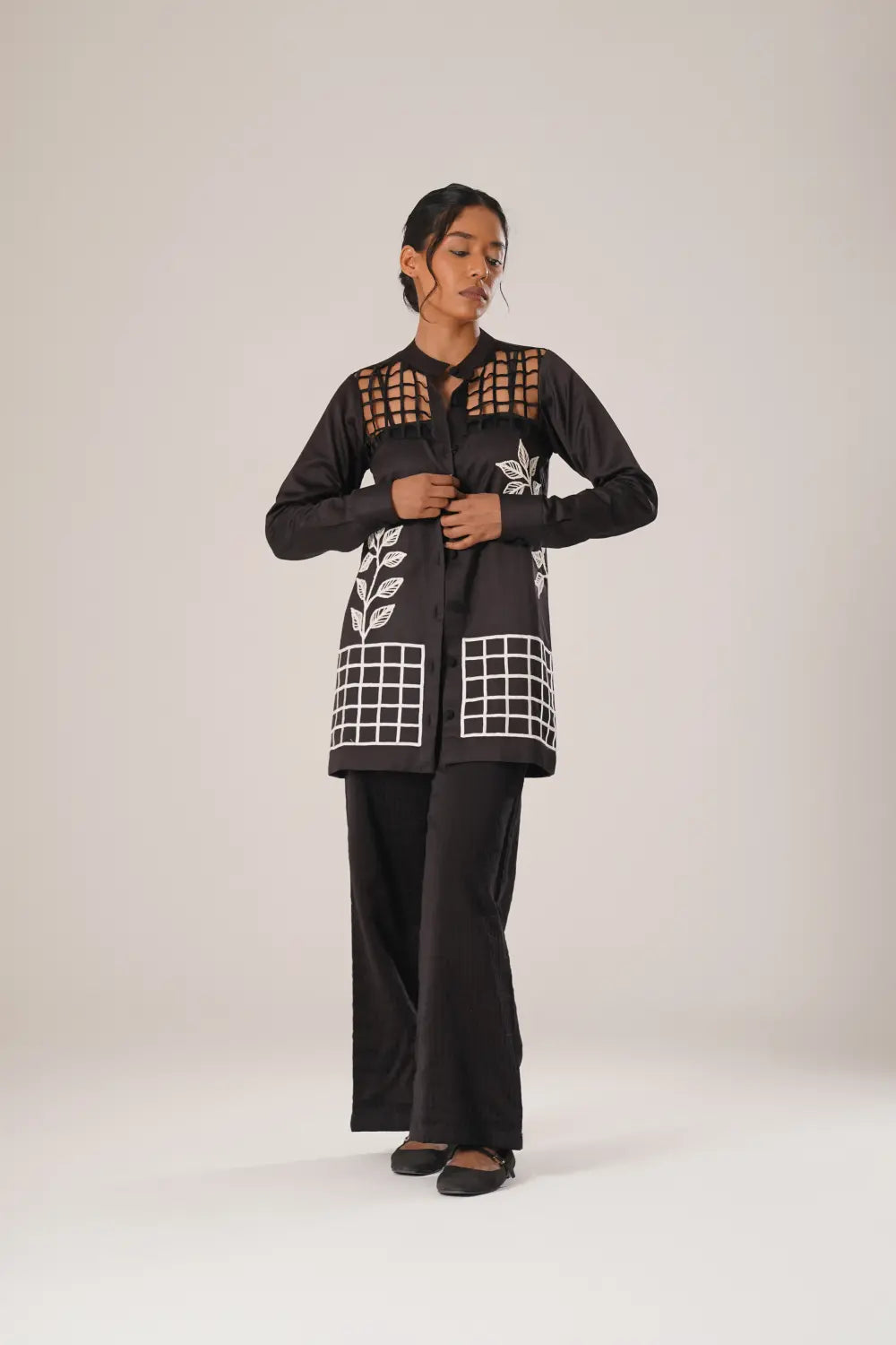 Window Garden Overlay Shirt