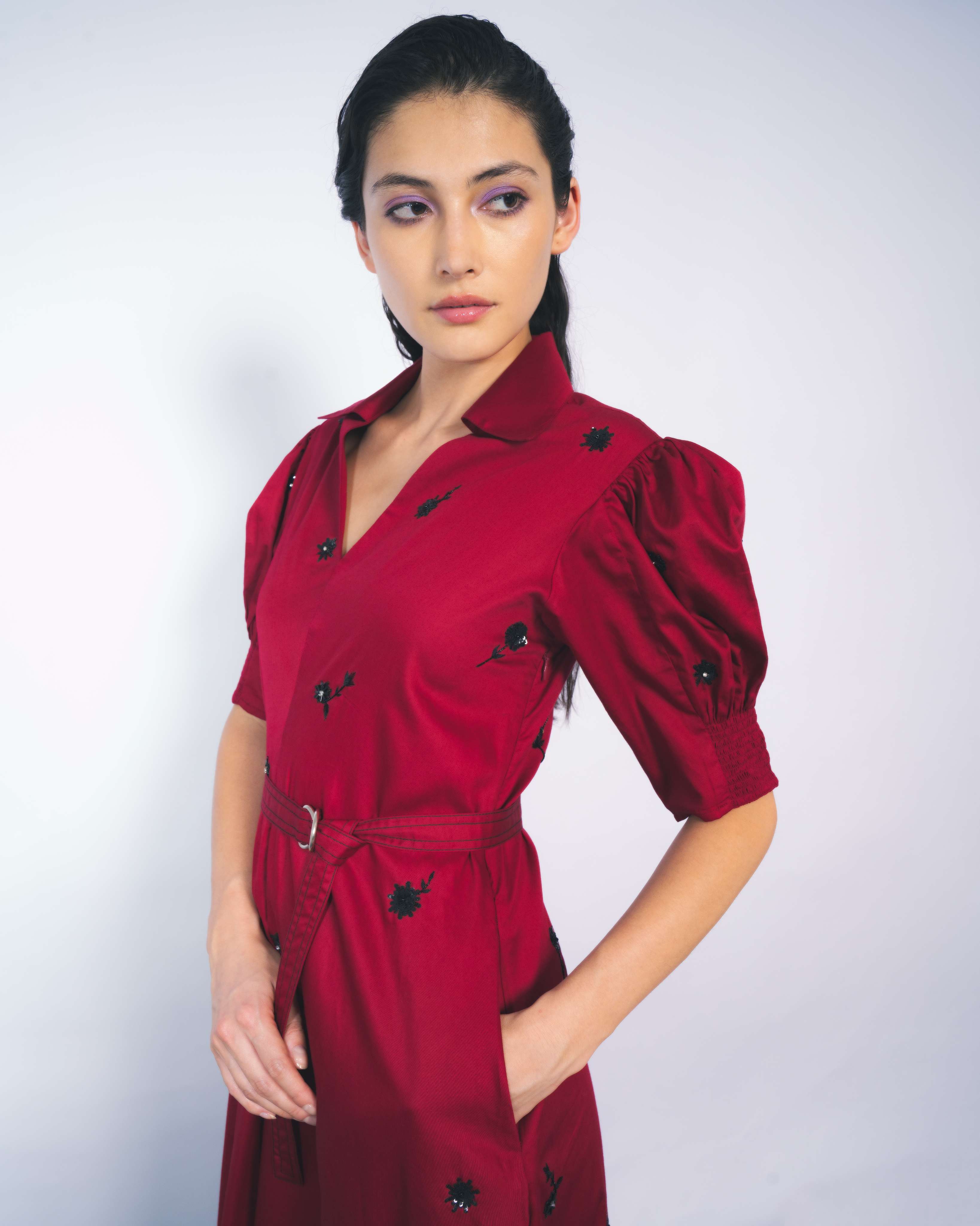 Ume Embroidered Dress
