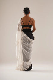 Bloom Button Saree