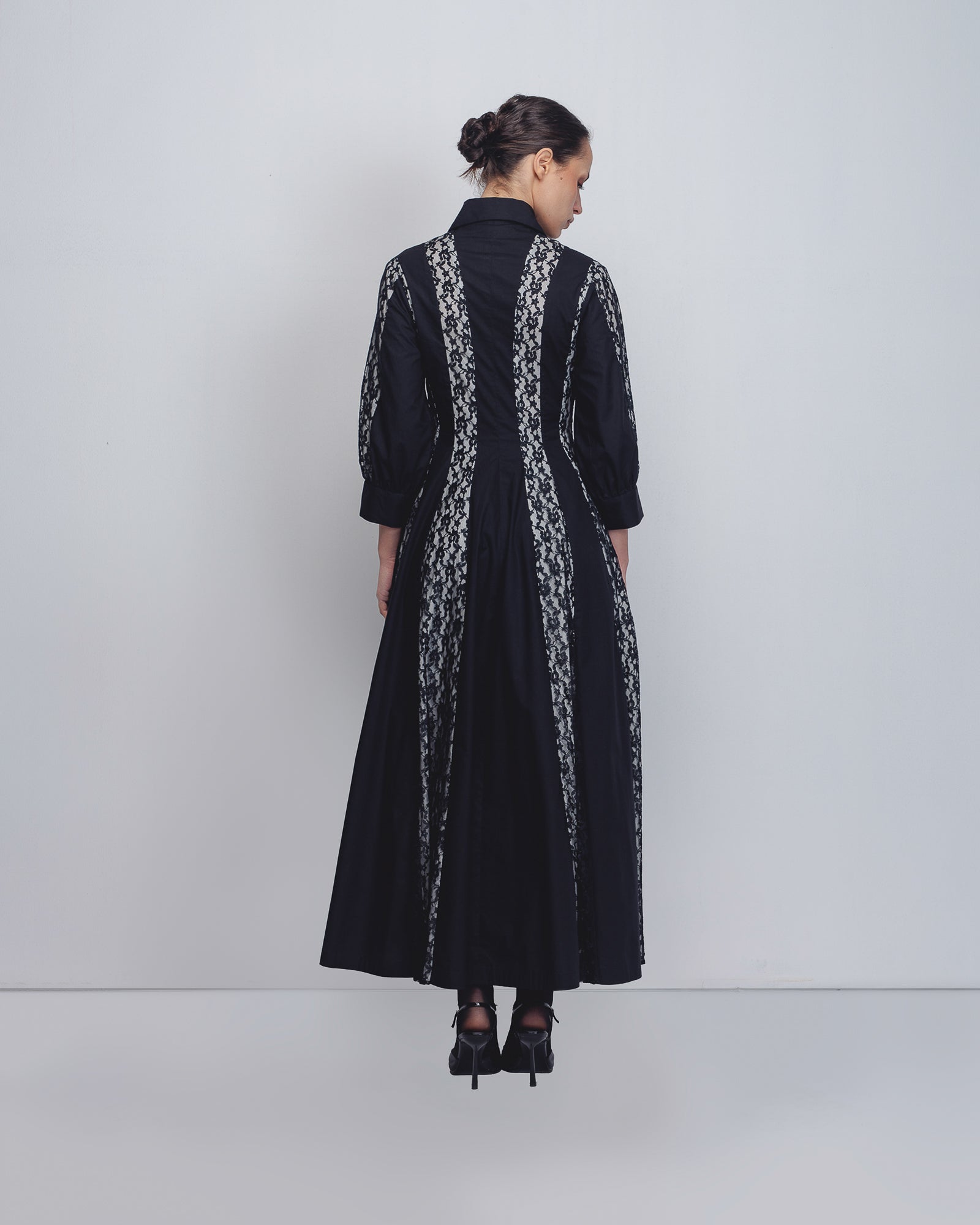 Lace Panelled Dress