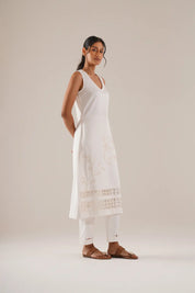 Quiet Window Kurta & Framed Leaf Pants