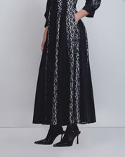 Lace Panelled Dress