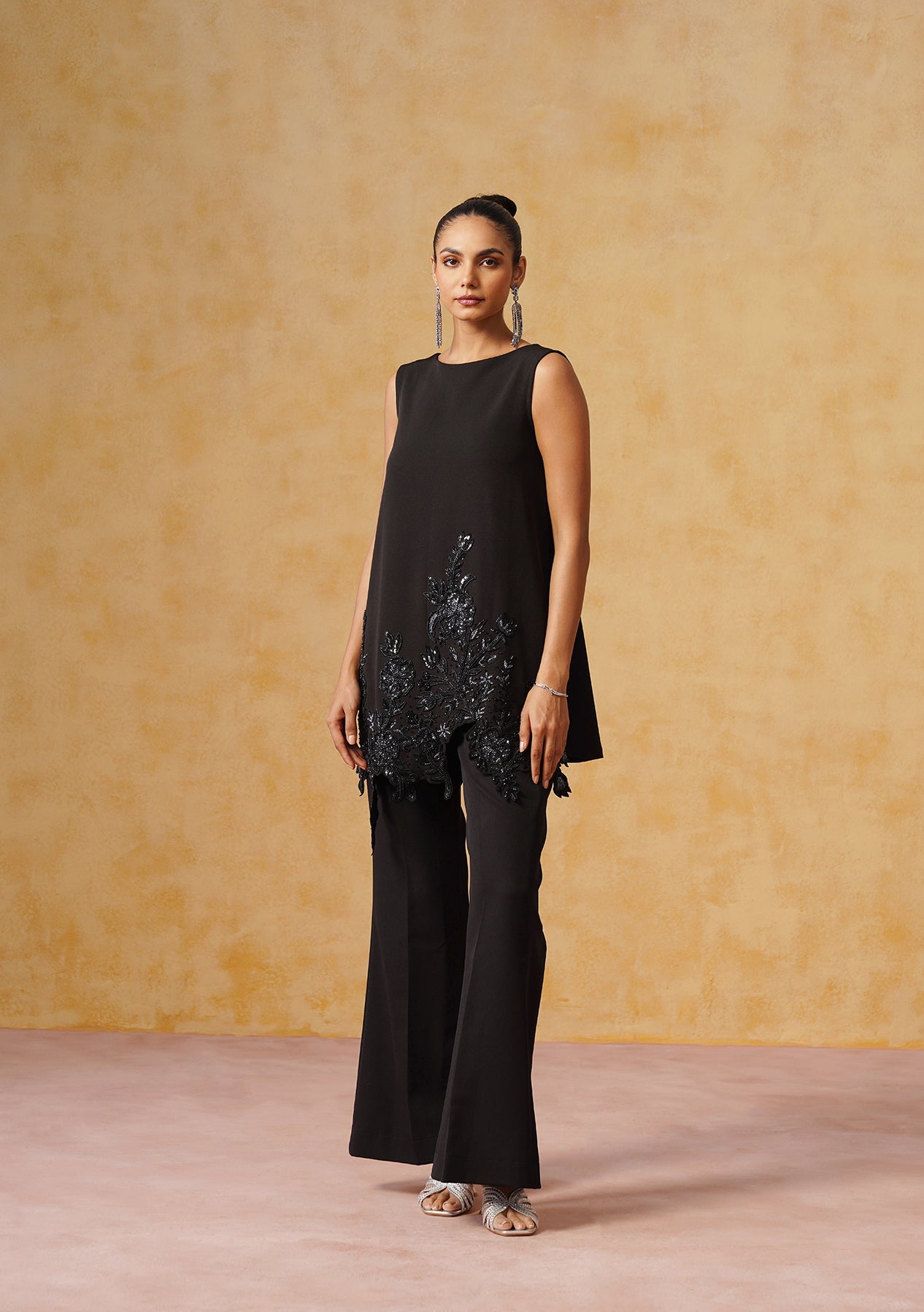 Meher Tunic Set Black
