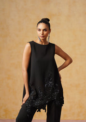 Meher Tunic Set Black