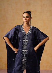 Mira Kaftan Co-ord Set Navy Blue