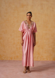 Reva Kaftan Dress Baby Pink