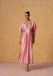 Reva Kaftan Dress Baby Pink
