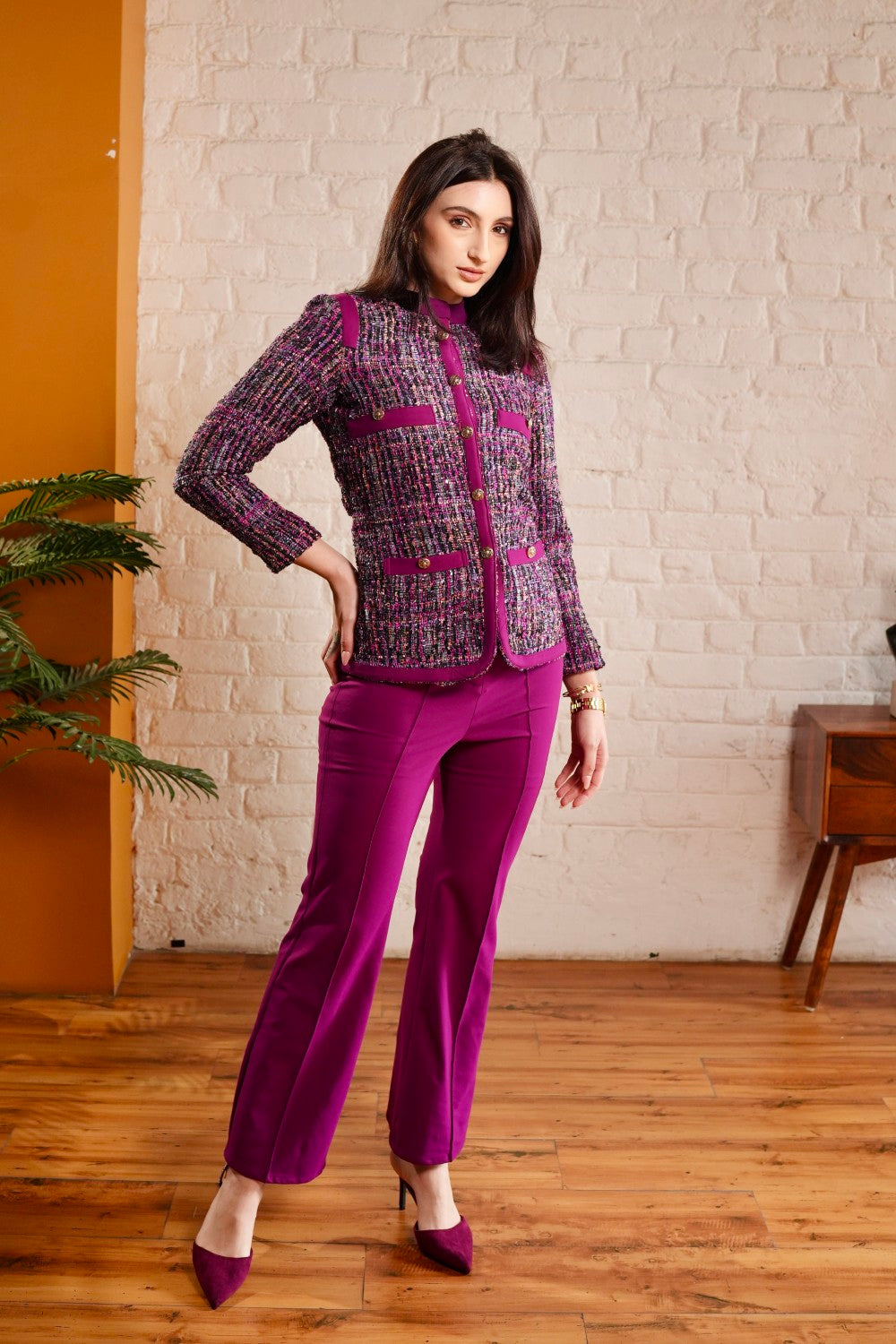 Celeste Tweed Blazer