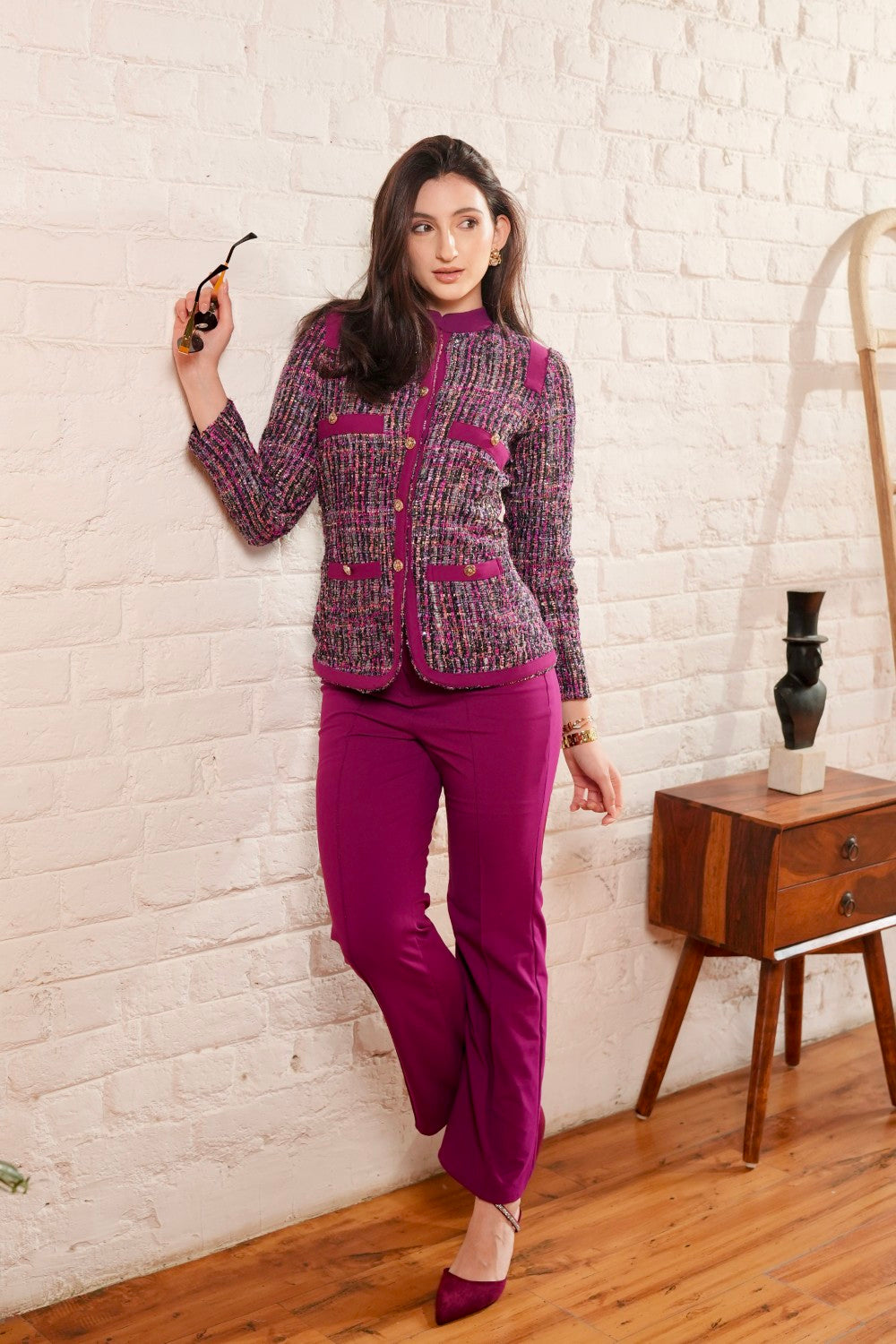 Celeste Tweed Blazer
