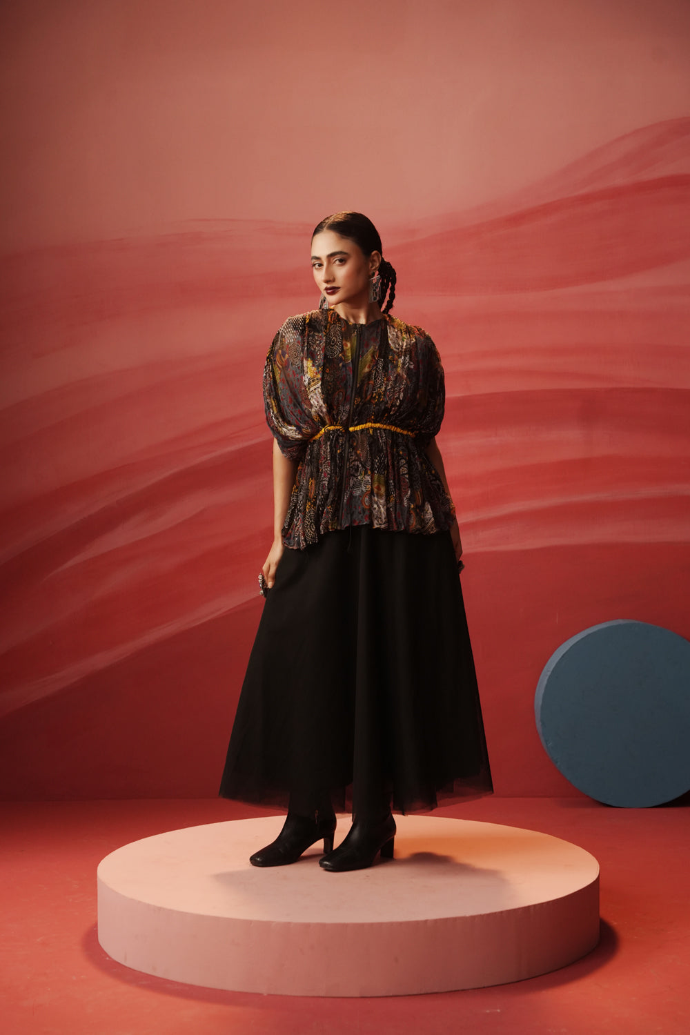 Colestial Printed Dress