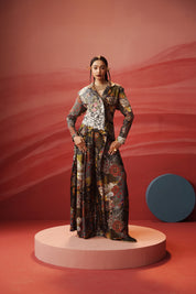 Cosmis Blazer & Printed Pants