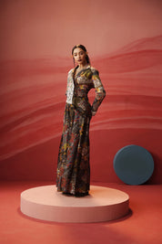 Cosmis Blazer & Printed Pants