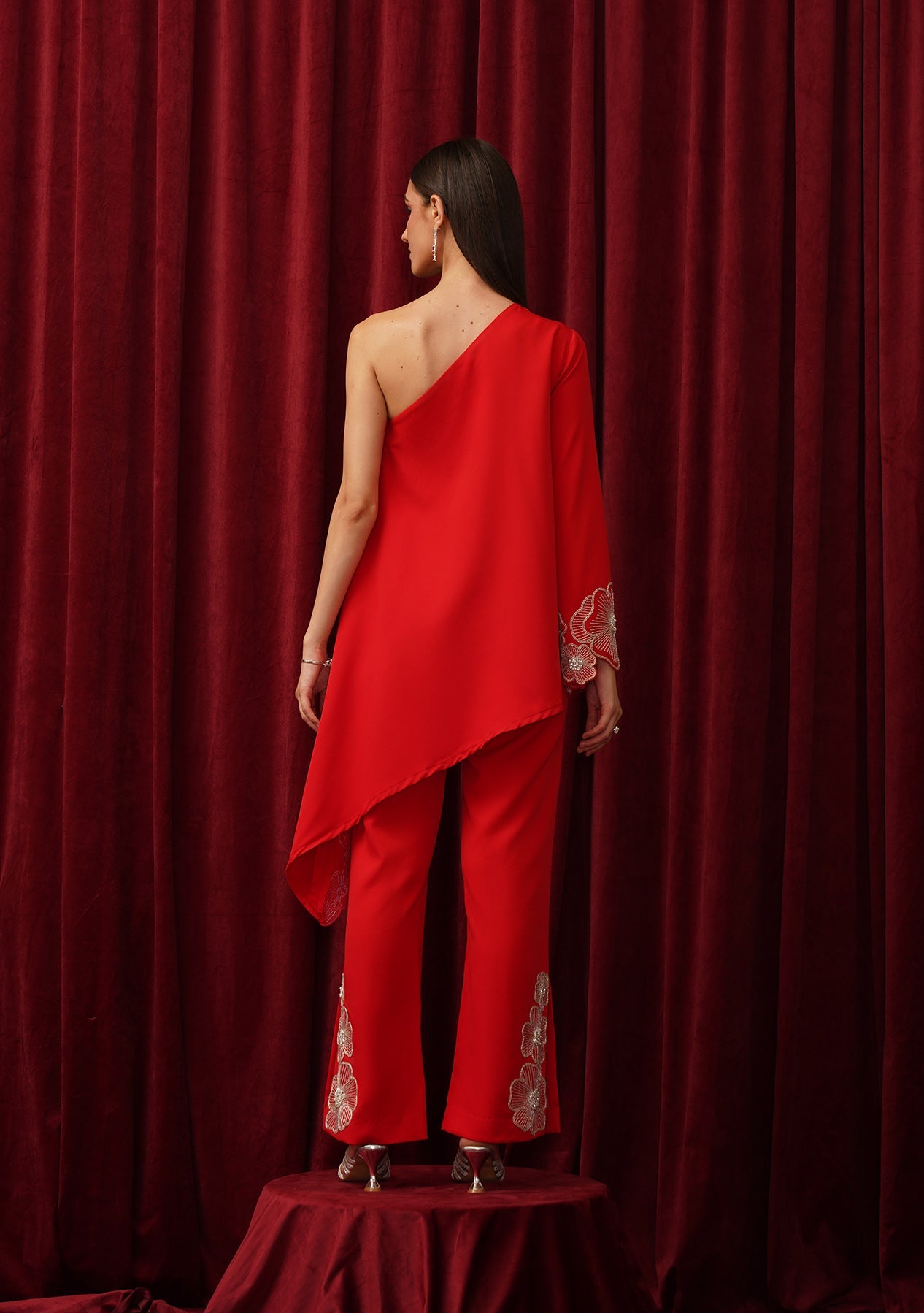 Kai Co-ord Set Red