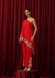 Kai Co-ord Set Red
