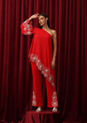 Kai Co-ord Set Red