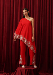 Kai Co-ord Set Red
