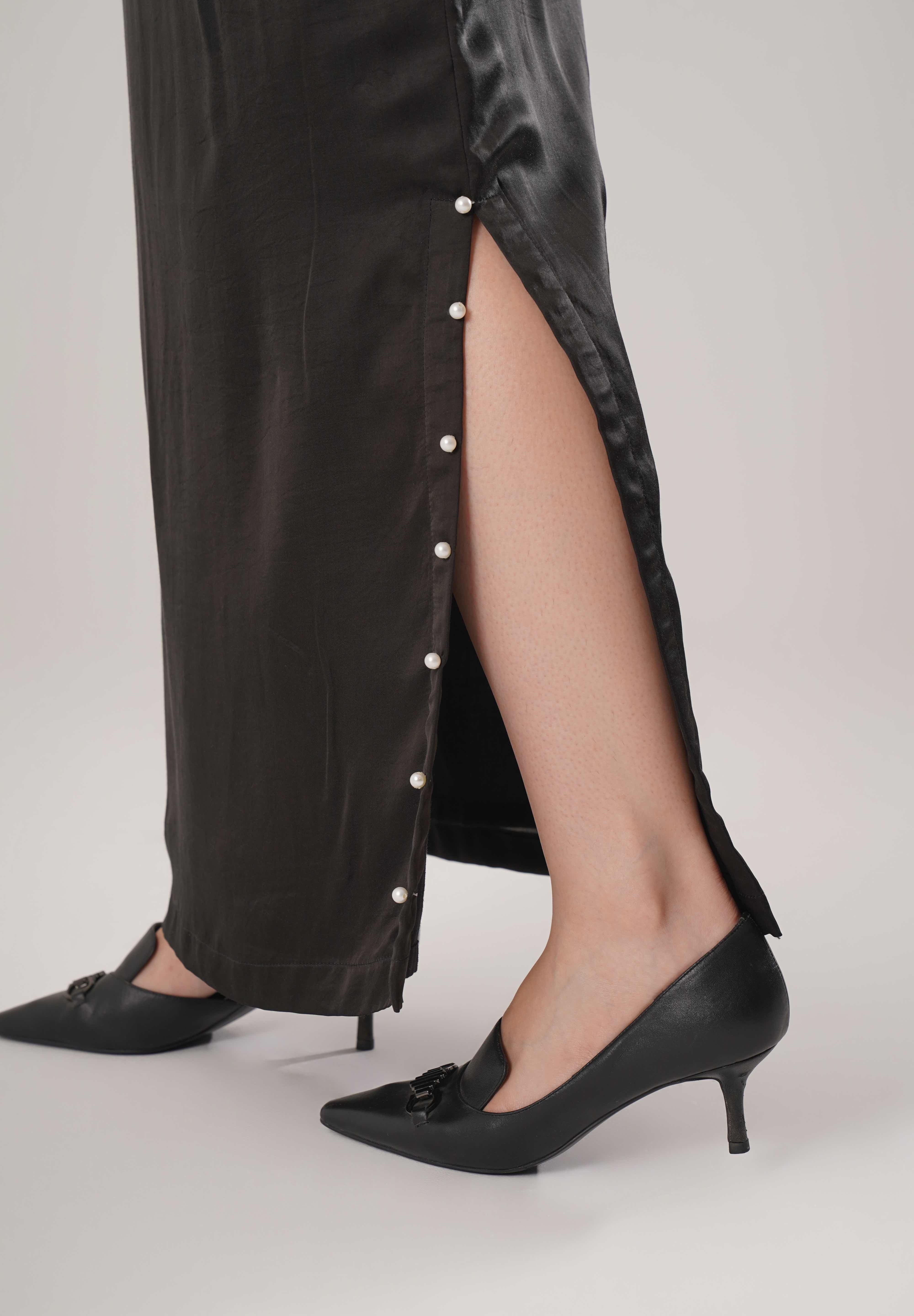 Black Long Skirt