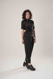 Black Corset Set