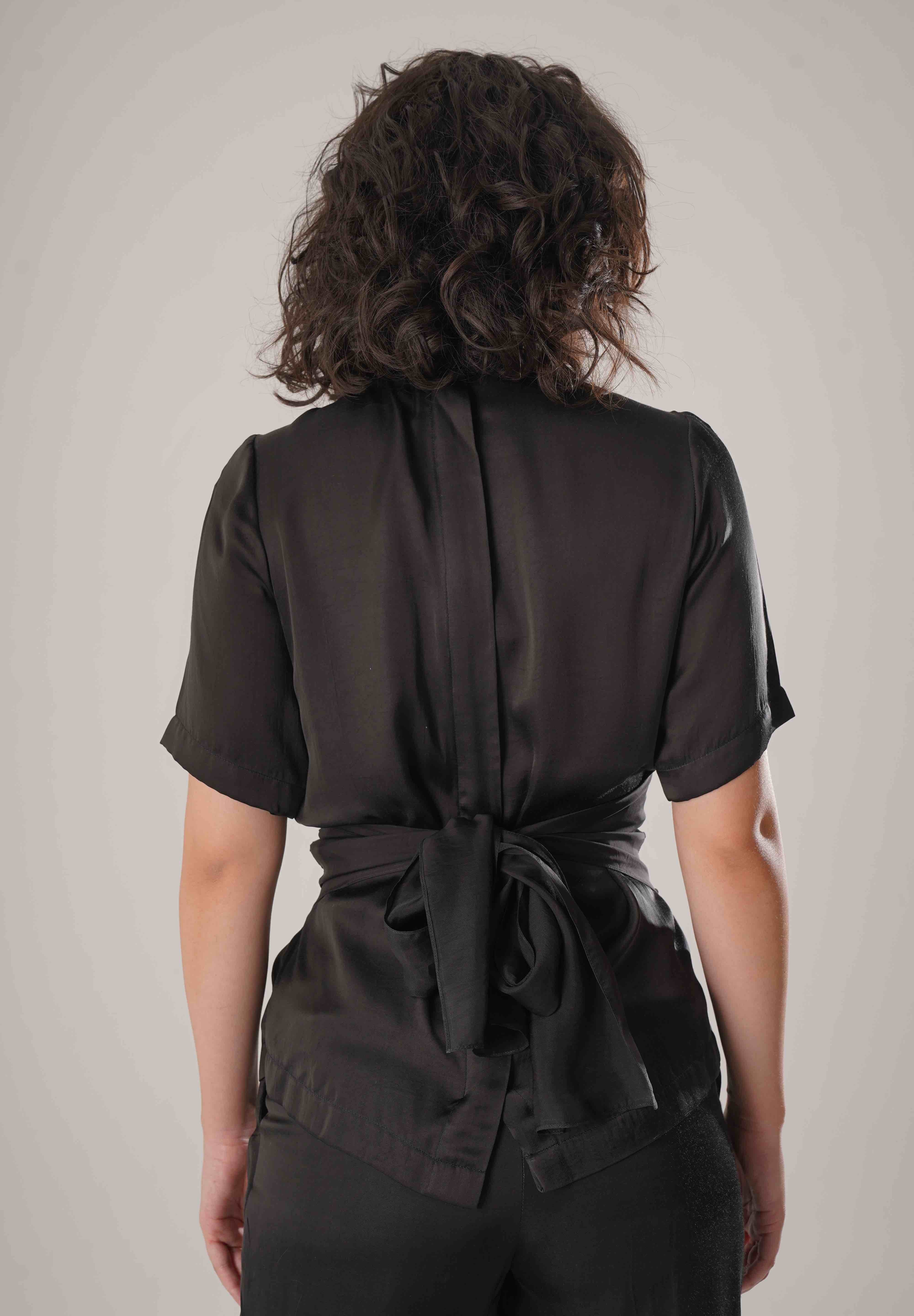 Black Corset Set